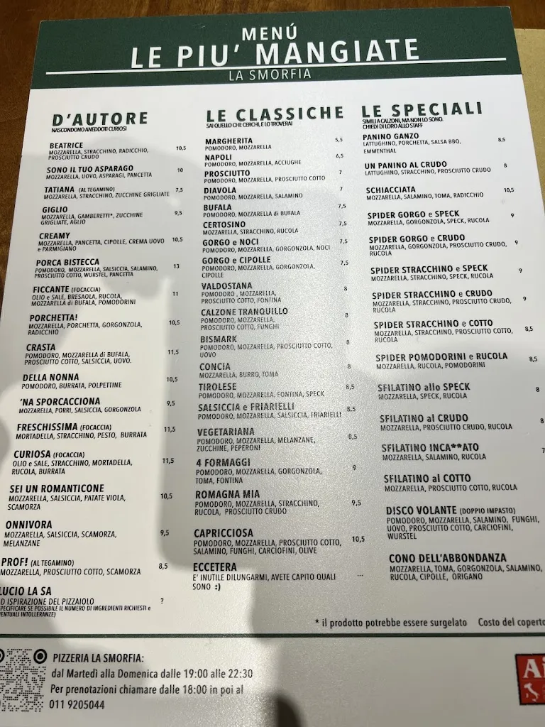 Menu_La Smorfia_Ciriè_immagine_3