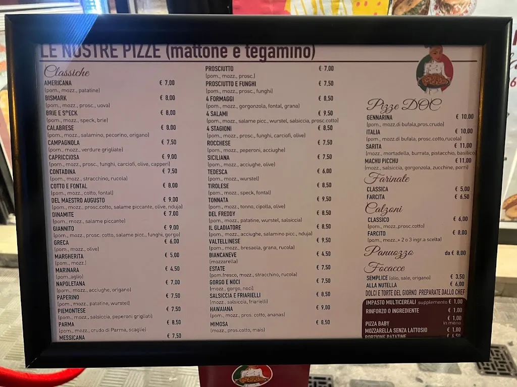Menu_PIZZERIA SARITA_Ciriè_immagine_1