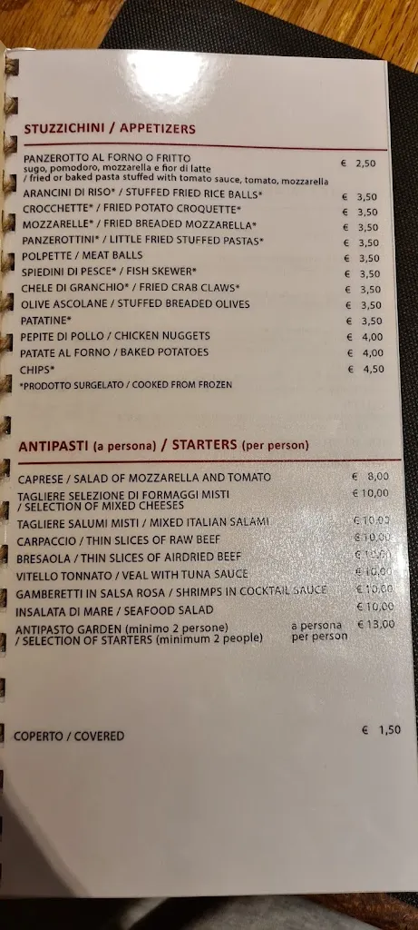 Menu_Garden - Ristorante Pizzeria_Ceglie Messapica_immagine_3