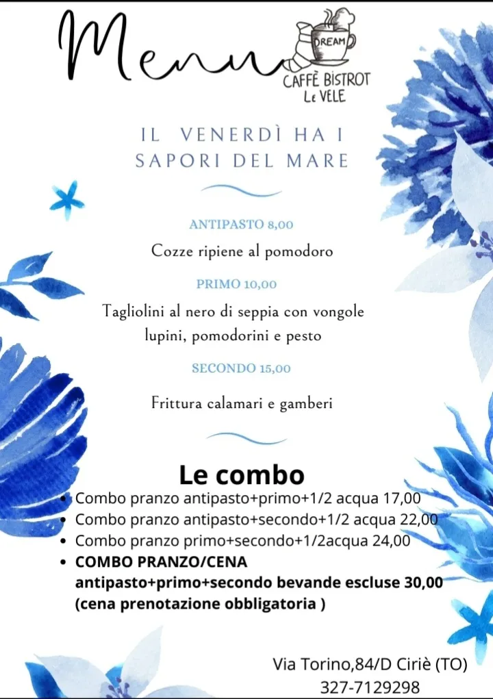 Menu_Caffè Bistrot Le Vele-Dream_Ciriè_image_4