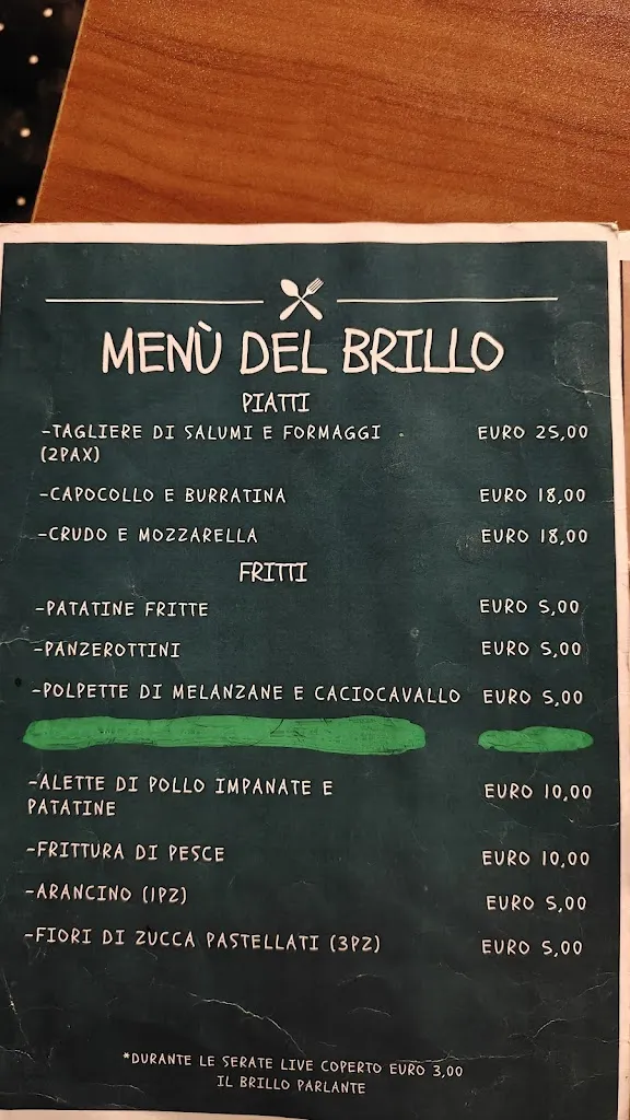 Menu_Brillo parlante wine bar_Ceglie Messapica_image_1