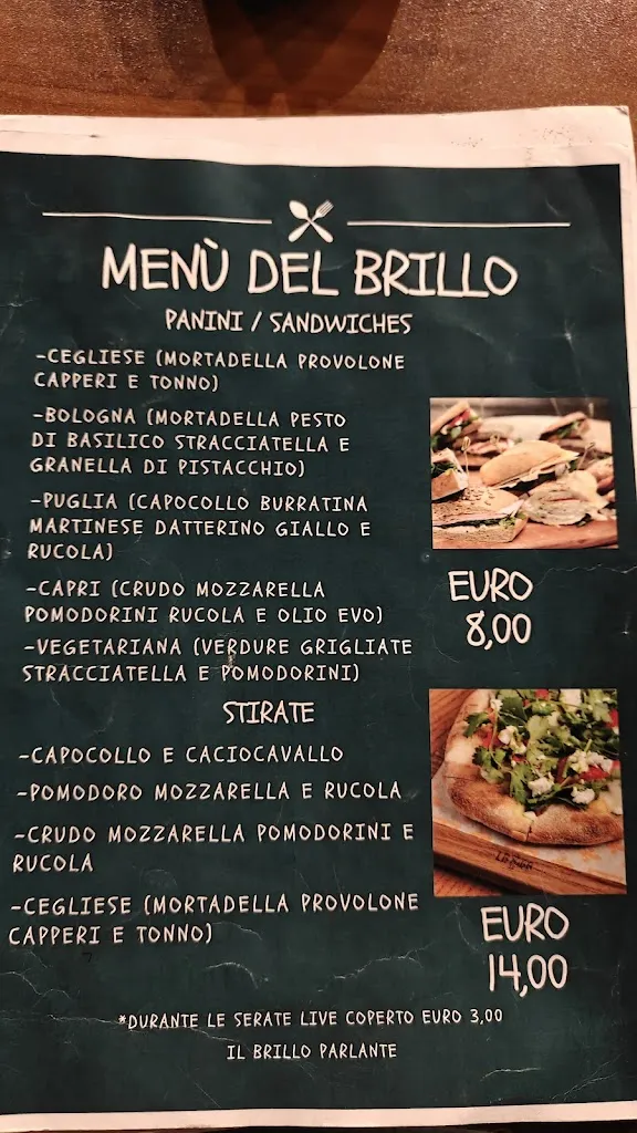 Menu_Brillo parlante wine bar_Ceglie Messapica_image_2