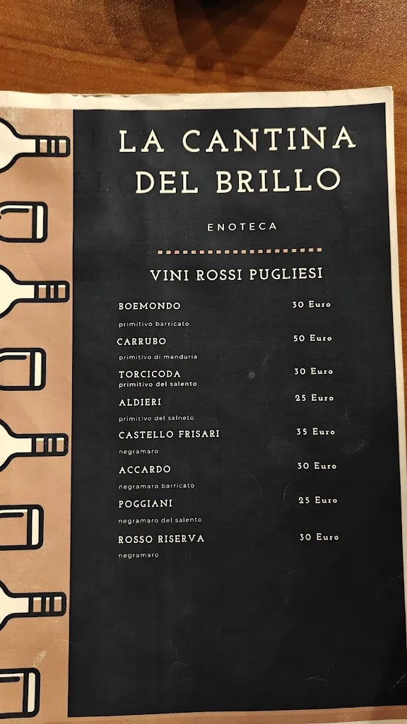 Menu_Brillo parlante wine bar_Ceglie Messapica_image_3