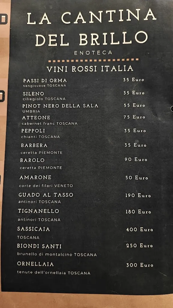 Menu_Brillo parlante wine bar_Ceglie Messapica_image_4