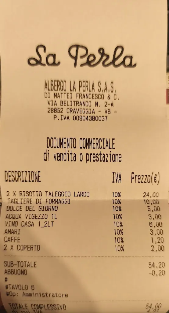 franco folinazzo_Albergo Ristorante La Perla_Craveggia_review