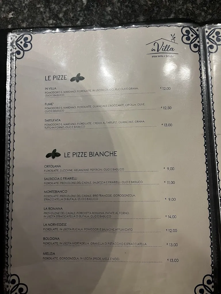 Menu_In Villa - Pizza, Birra & Fornelli_Crevoladossola_image_4