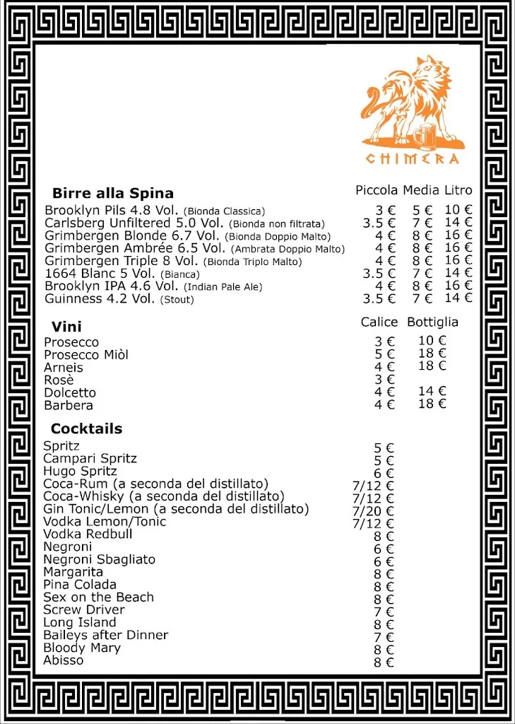 Menu_Chimera RistoPub_Cuceglio_image_2