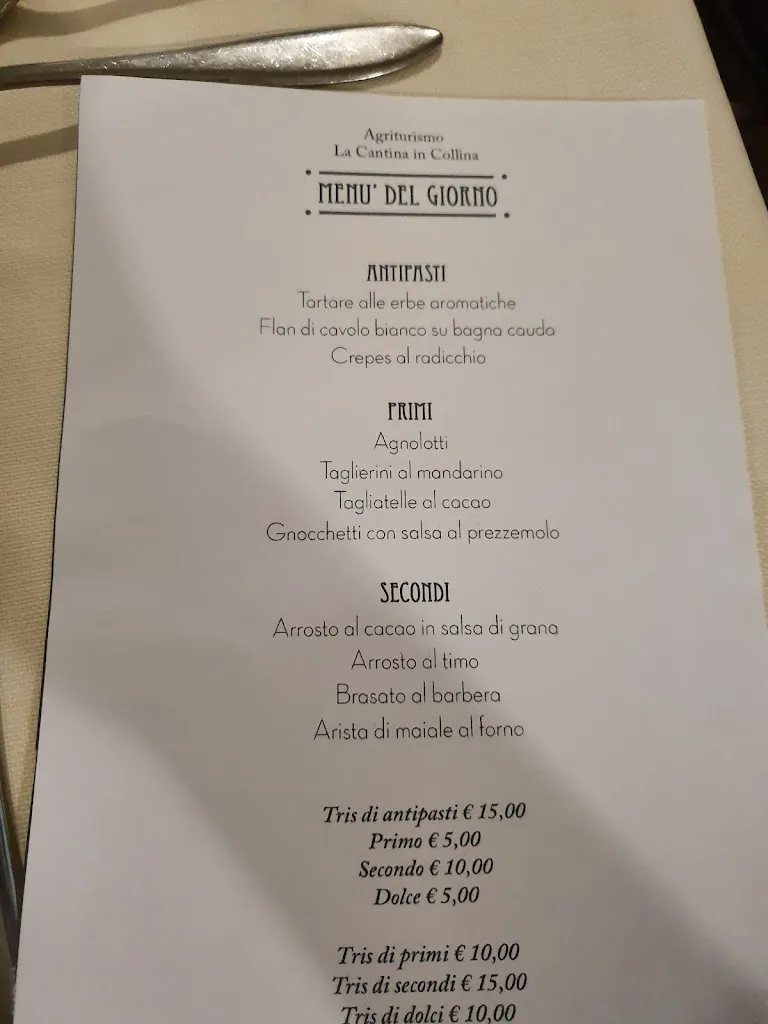Menu_Agriturismo ristorante La Cantina In Collina_Cuccaro Monferrato_image_3