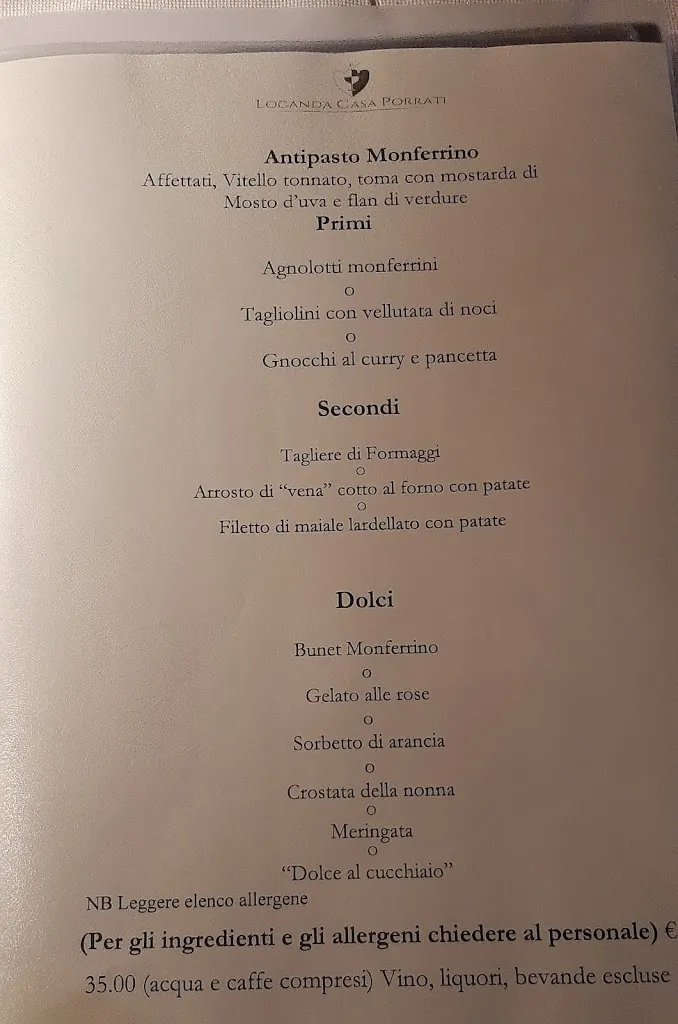 Menu_Agriturismo Ristorante Vineria Porrati_Cuccaro Monferrato_immagine_4