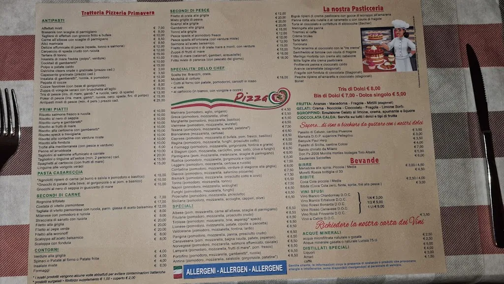 Menu_Trattoria Pizzeria Primavera_Cuorgnè_image_2