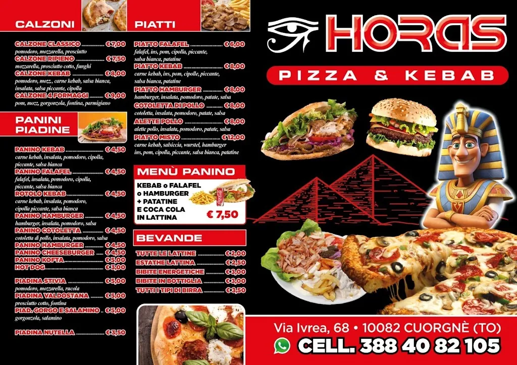 Menu_Pizza Kebab Horas_Cuorgnè_immagine_1