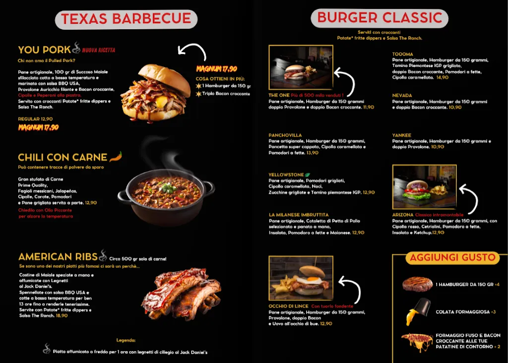 Menu_The Ranch Cuneo_Cuneo_immagine_3