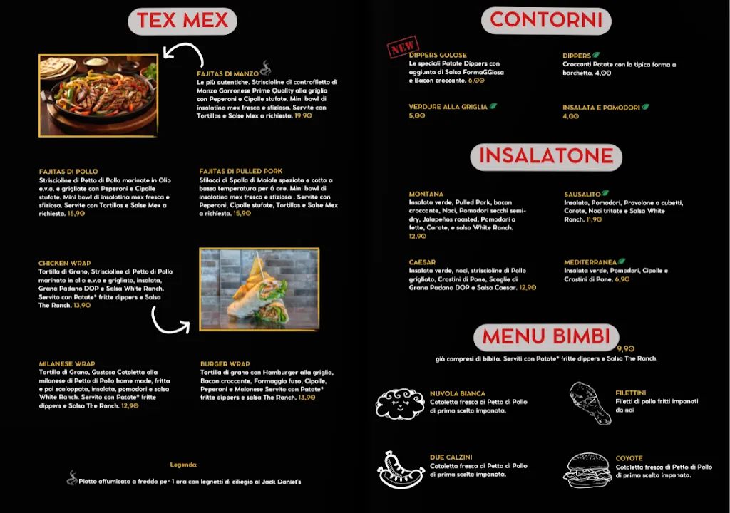 Menu_The Ranch Cuneo_Cuneo_immagine_4