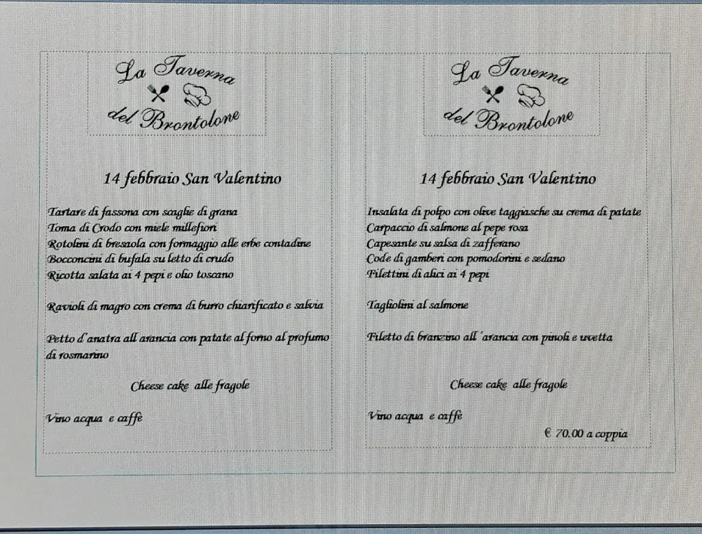 Menu_La taverna del brontolone_Divignano_image_1