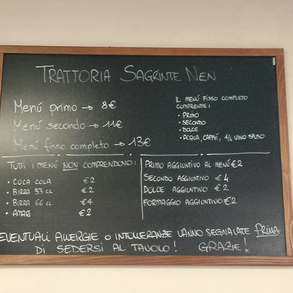 Menu_Trattoria Sagrinte Nen Ristorante Dogliani_Dogliani_image_2