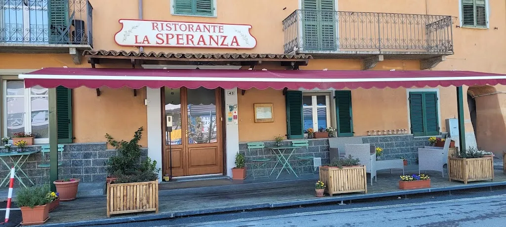 La Speranza restaurant in Dogliani