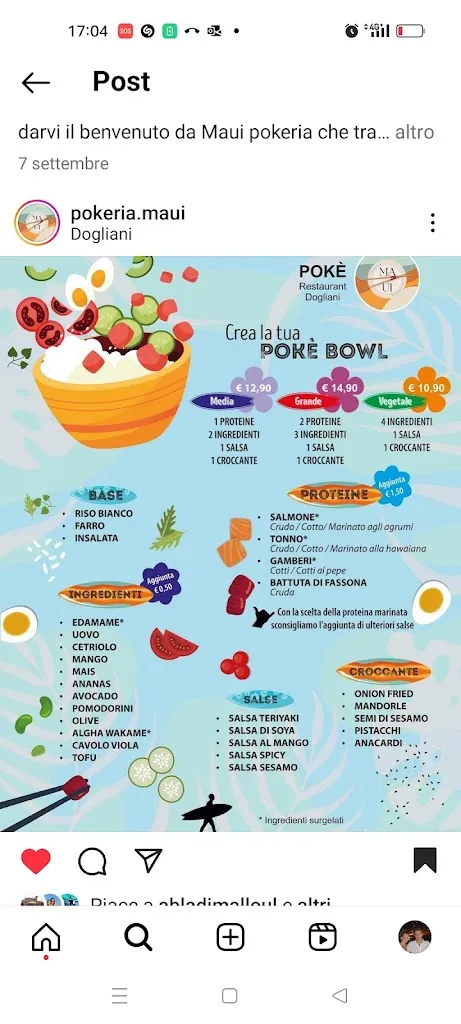 Menu_Poke MAUI Dogliani_Dogliani_image_1