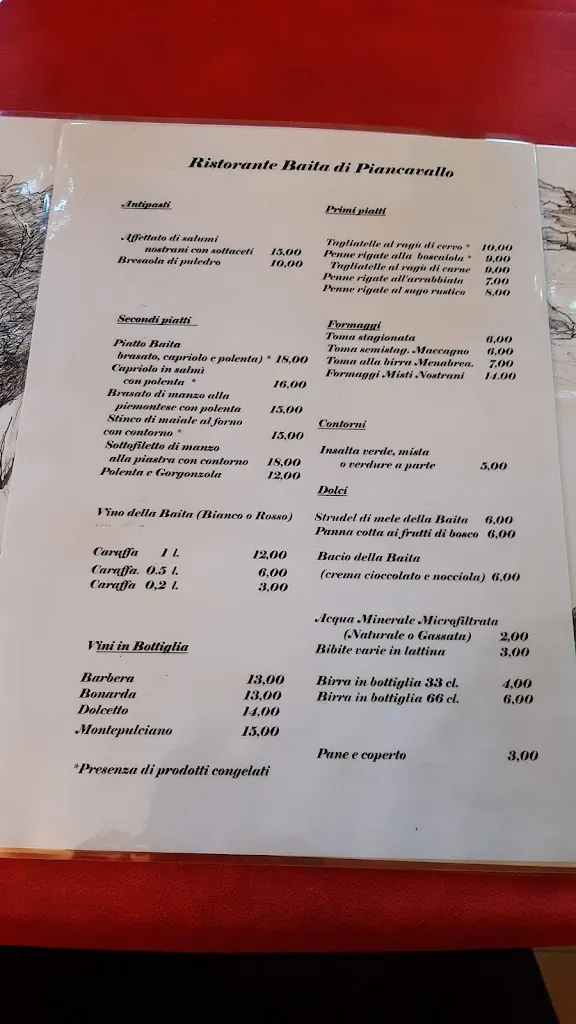 Menu_Ristorante Baita di Piancavallo_Cursolo_immagine_1