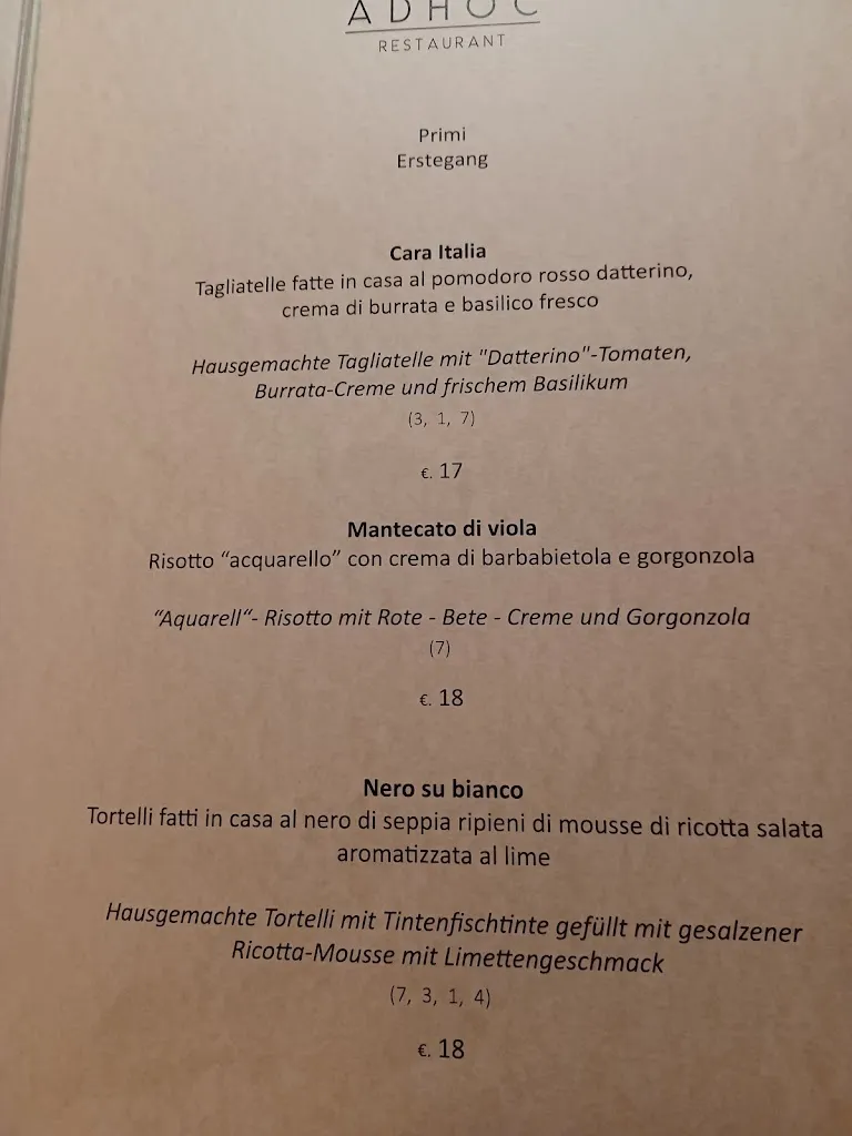 Menu_ADHOC Restaurant_Domodossola_immagine_1