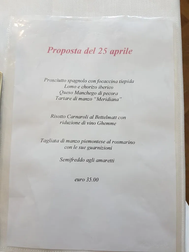 Menu_Ristorante con camere La Meridiana_Domodossola_image_1