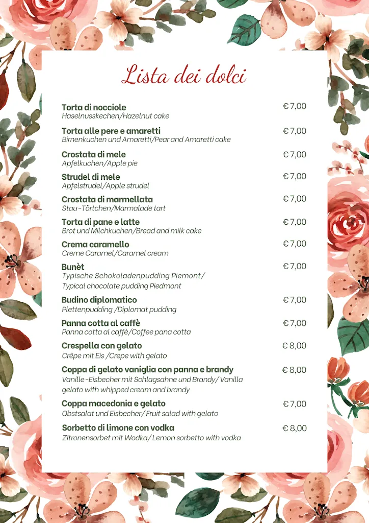 Menu_Ristorante Piemonte 