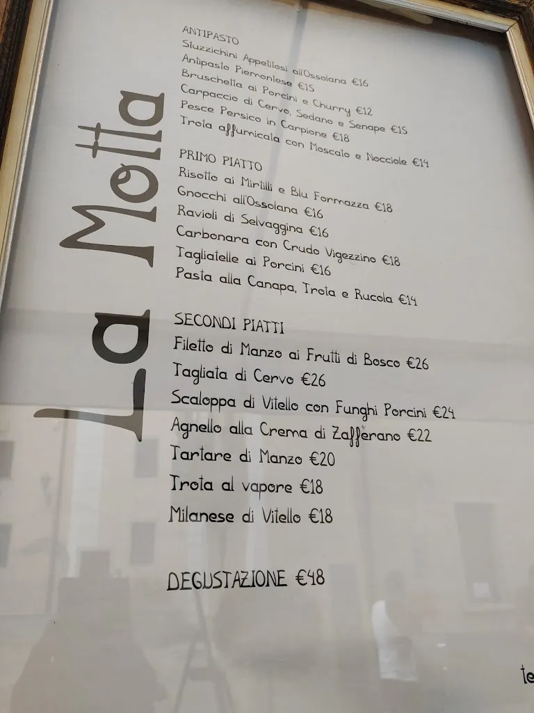 Menü_Trattoria La Motta_Domodossola_Bild_1