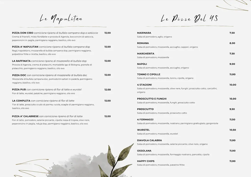 Menu_Ristorante Pizzeria 45_Domodossola_image_2