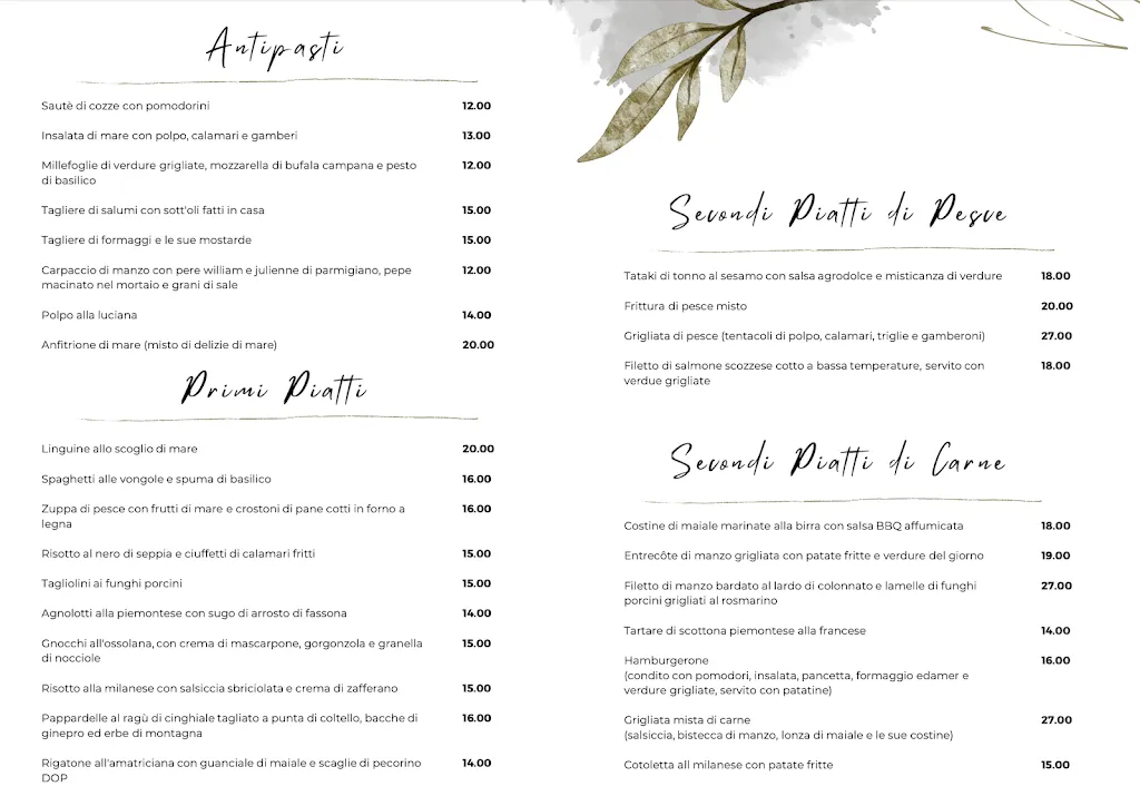 Menu_Ristorante Pizzeria 45_Domodossola_image_3