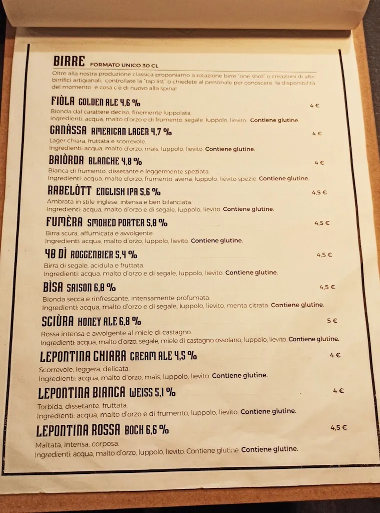 Menu_BALABIÒTT | Gastro Pub Domodossola_Domodossola_image_3