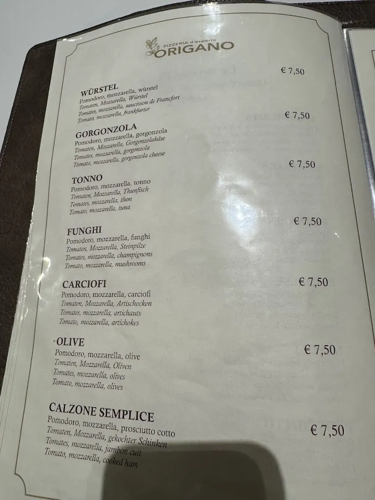Menu_Origano - Pizzeria da asporto a Domodossola_Domodossola_image_1