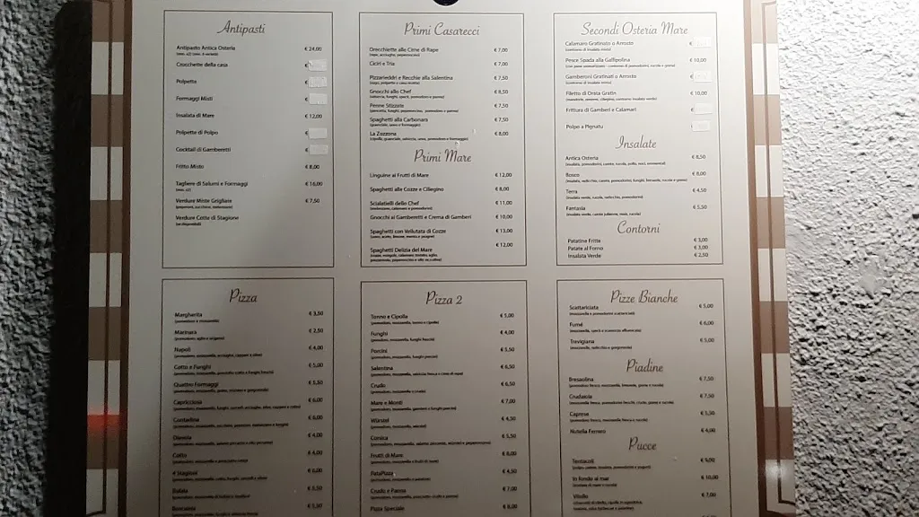 Menu_Antica Osteria_Copertino_image_2
