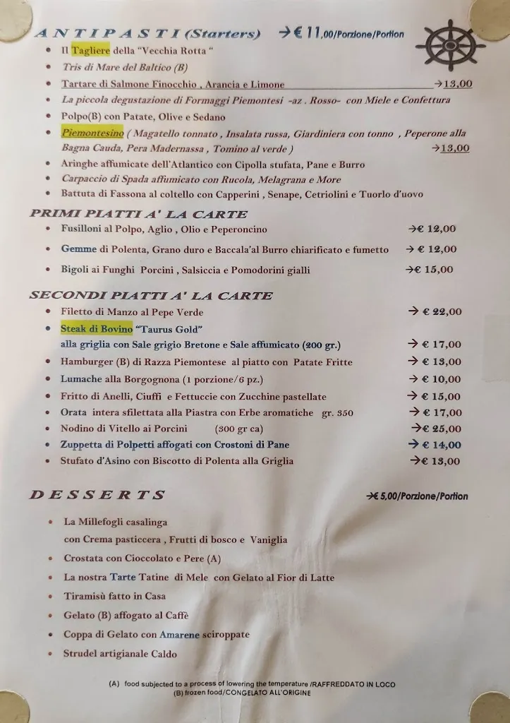 Menu_Ristorante La Rotta_Dormelletto_immagine_4