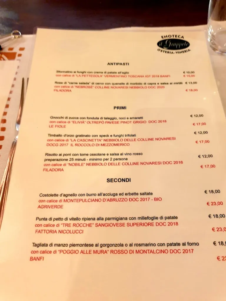Menu_Enoteca Ristorante Il Grappolo_Dormelletto_image_1