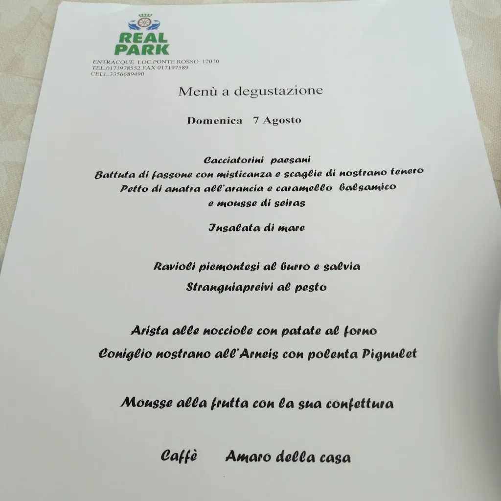 Menu_Ristorante Parco Real Park_Entracque_image_2
