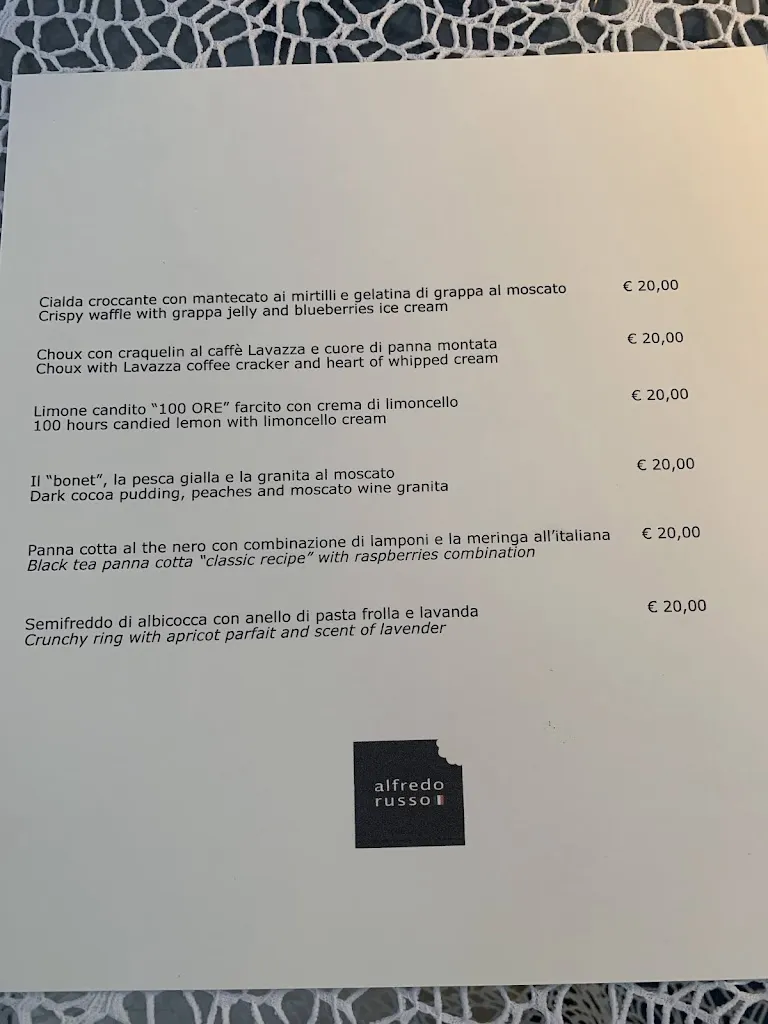 Menu_Dolce Stil Novo - Alfredo Russo_Druento_image_4
