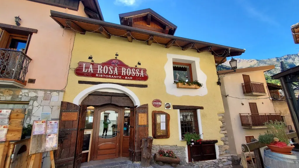 La Rosa Rossa restaurant in Fenestrelle