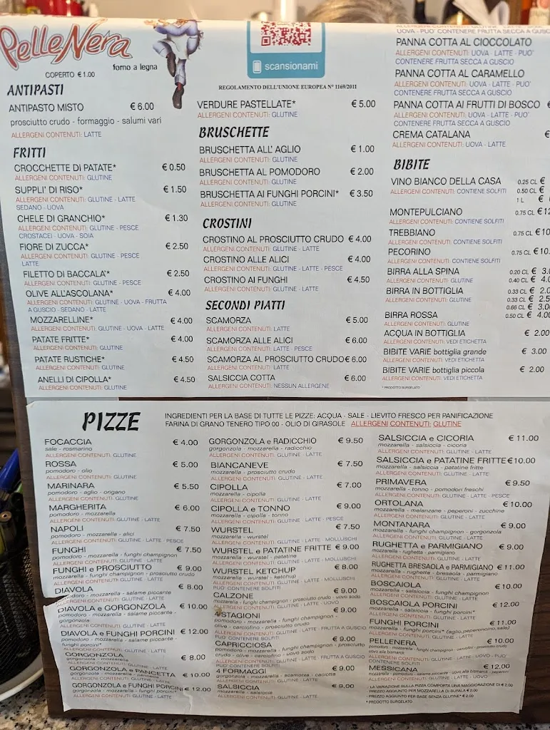 Menu_Pizzeria Bar Pelle Nera_Carsoli_image_1