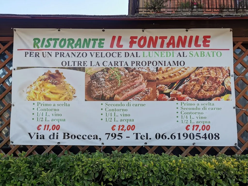 Menu_Ristorante Il Fontanile Roma_Fontanile_image_1