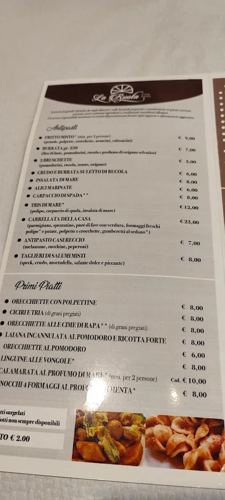 Menu_La Ruota - Copertino _Copertino_image_1