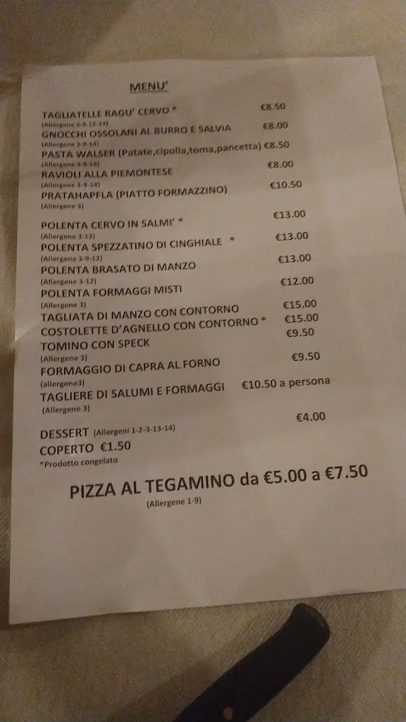 Menu_Bar Trattoria La Baita_Formazza_image_4