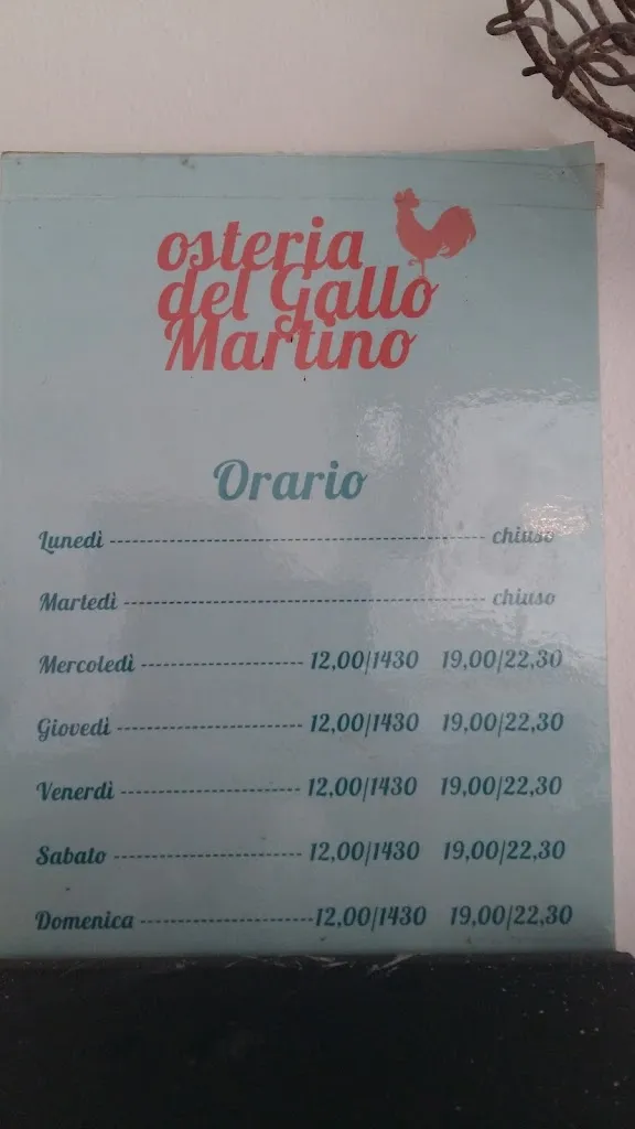 Menu_Osteria del Gallo Martino_Frascaro_image_4