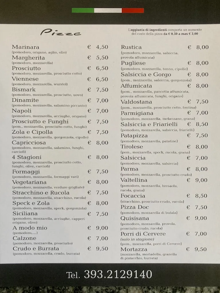 Menu_Pizzeria Quisisana_Fossano_image_2
