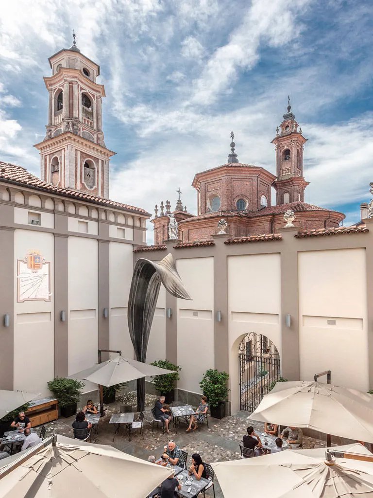 Palazzo Righini restaurant in Fossano