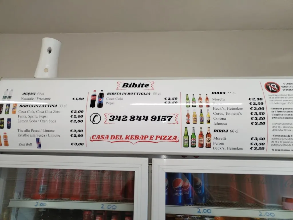 Menu_Casa del Kebap & Pizza  * CENTRO FOSSANO_Fossano_image_1