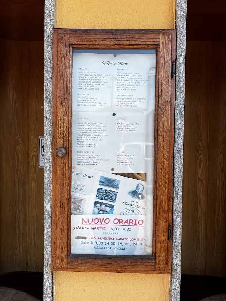 Menu_Nuovo Cavour Ristorante Pizzeria Di Gherardi R. & C._Gaglianico_image_1