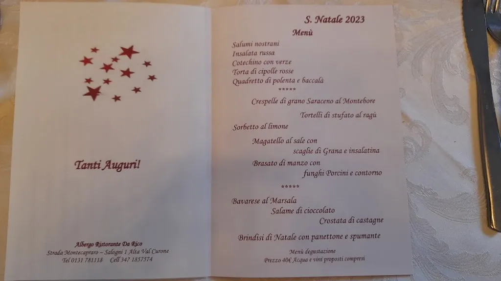 Menu_Albergo Ristorante Da Rico_Garadassi_image_1