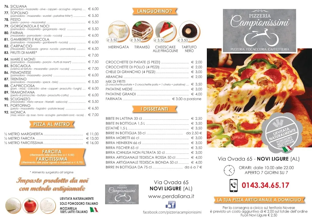 Menu_Pizzeria I Campionissimi_Francavilla Bisio_image_2