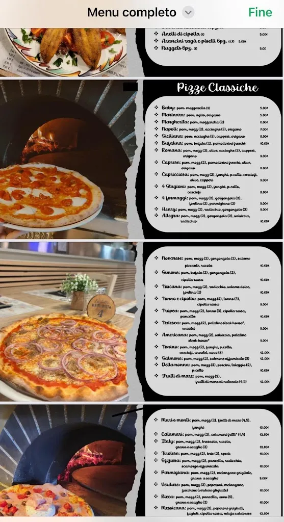 Menu_La Bella Matil Detta Pizzeria con forni a legna & Forno Gluten Free_Galliate_image_2