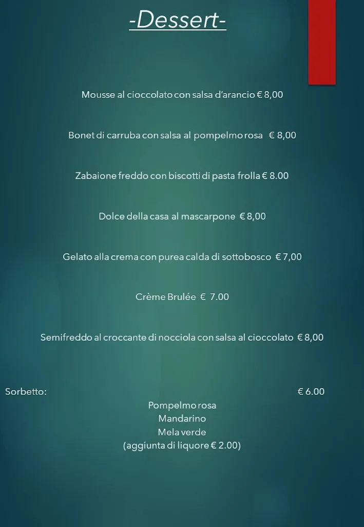 Menü_L'Olimpia Trattoria con alloggio_Gattico_Bild_3