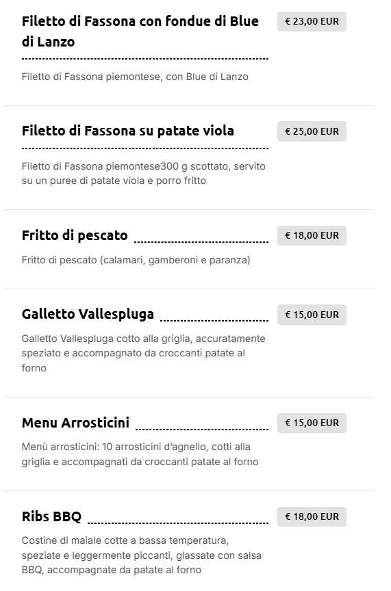 Menu_Ristorante Fuocheria Gusti E Sapori_Gassino Torinese_image_1